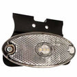 247 White LED Marker Lamp With Bracket - IP67 Rated, 12-24V, ECE Approved - CA 9350W
