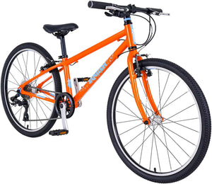 Squish Orange 24" Mountain Bike for Ages 8-11 | Lightweight Aluminium