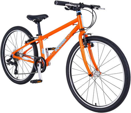 Squish Orange 24" Mountain Bike for Ages 8-11 | Lightweight Aluminium