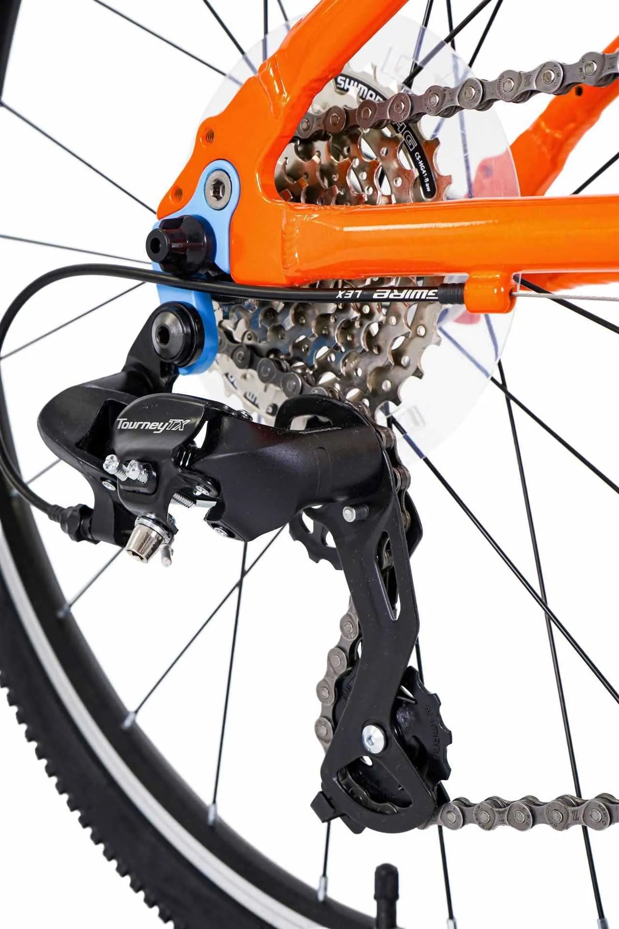 Squish Orange 24" Mountain Bike for Ages 8-11 | Lightweight Aluminium