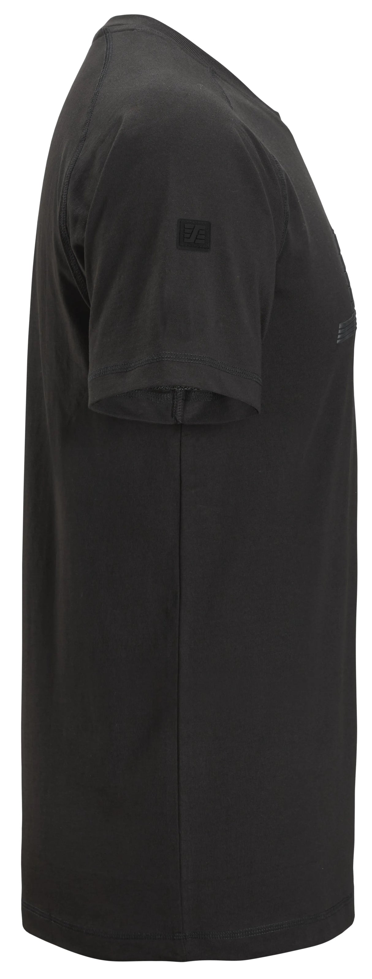 Snickers Logo T-Shirt Black 2590 | Soft & Comfortable Everyday Workwear Tee