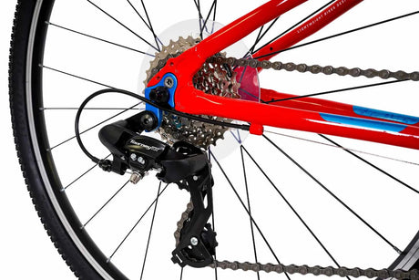 Junior Red Squish Bike 15" Frame, 26-inch Wheels for Ages 11+ | Lightweight Alloy