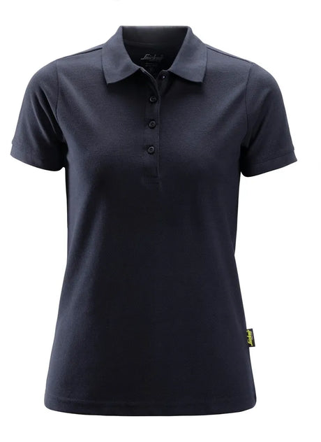 Snickers Women's Polo Shirt Navy 2702 | Durable & Stylish Female Fit for Workwear