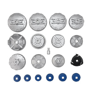 Draper Oil Filter Cap Wrench Set (19 Piece)