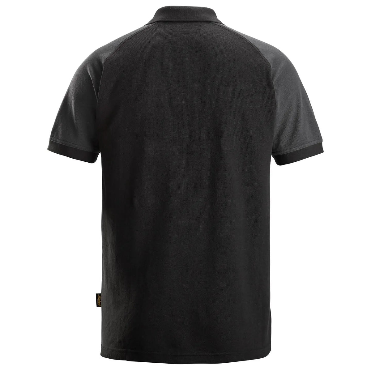 Snickers Two Coloured Polo Shirt Black/Steel Grey