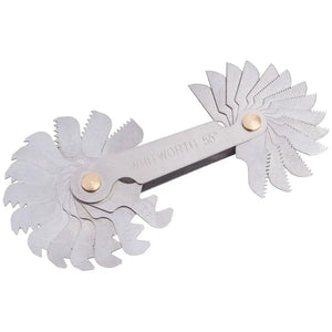 UNF and UNC Screwpitch Gauge Set, 62TPI, 28 Blade 4