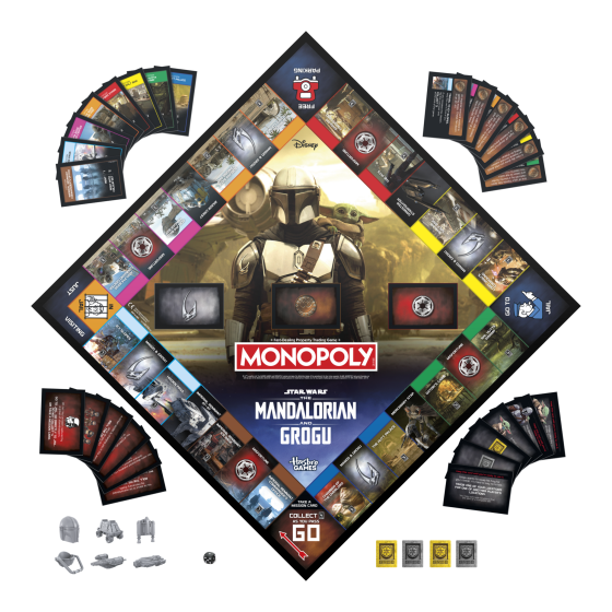 Monopoly Star Wars The Mandalorian & Grogu