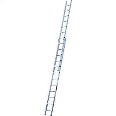 Youngman Trade 200 2 Section Push Up Extension Ladder - 3.66m - 6.27m