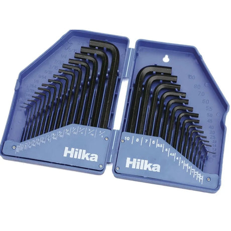 Hilka 30 pce Hex Key Set in Folding Case