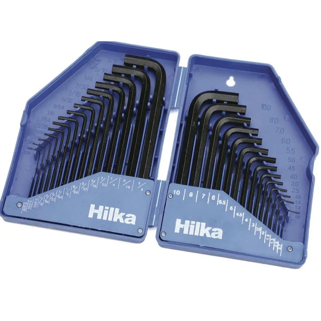 Hilka 30 pce Hex Key Set in Folding Case