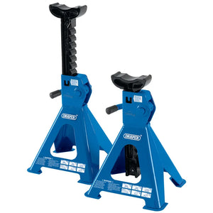 Draper Ratcheting Axle Stands 2 Tonne (Pair)