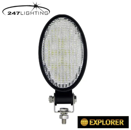247 Oval LED Work Lamp 6" 30W