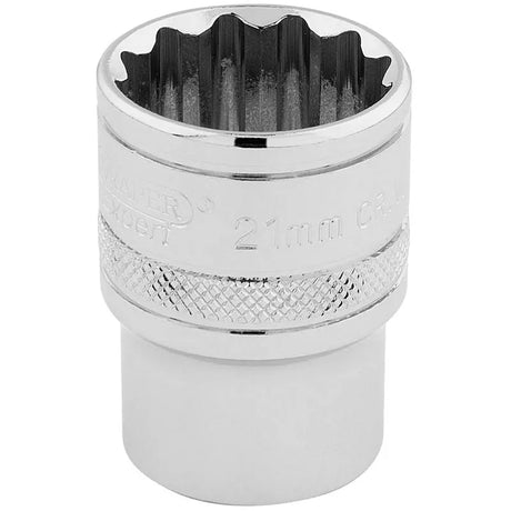 Draper Sockets 12 Point 1/2'' Drive (Single) - 21mm