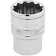 Draper HI-TORQ 12 Point socket, 1/2" Sq, Dr, 21mm