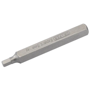 Draper 5mm x 75mm Hexagonal 10mm Insert Bit for Mechanic's Bit Sets