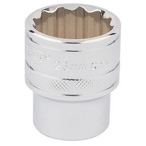 Draper 1/2" Sq. Hi-Torq® 12 Point Socket (23mm)