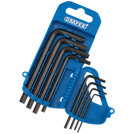 Draper Metric Hexagon Key Set With Storage Holder (8 Piece)