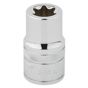 Draper TX-Star Socket, 1.2" Sq. Dr. E14