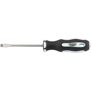 Draper Plain Slot 6.5 x 100mm Soft Grip Screwdriver