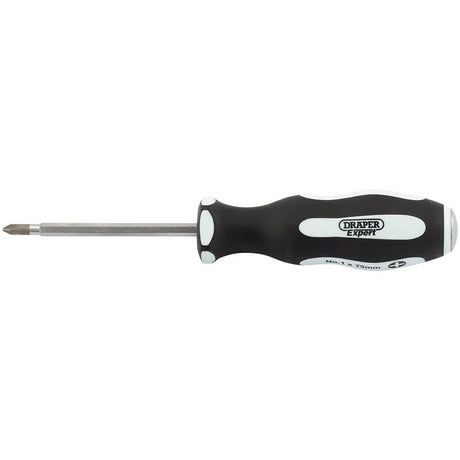 Draper Pound Thru' Cross Slot No:2 x 100mm Soft Grip Screwdriver