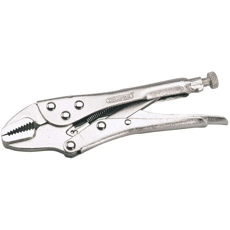 Draper Straight Jaw Self Grip Pliers, 190mm
