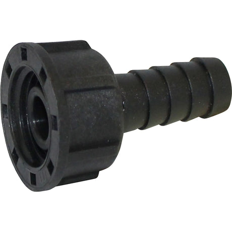 Female Spigoted Cap and Liner - Polypropylene Hosetail 1/2" BSP x 13mm