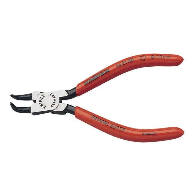 Draper Knipex 44 21 J01 8mm - 13mm J01 90&deg; Bent Internal Circlip Pliers