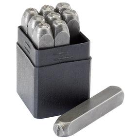 Draper 0-9 Number Stamp Set 1/4"