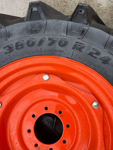 Trelleborg 520/70R34 x2 + 380/70R28 x2 Ag Tyres + Rims
