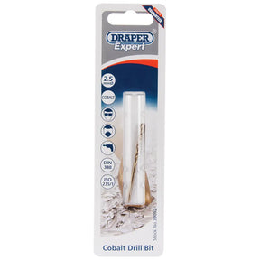 Draper HSS Cobalt Drill Bit, 2.5mm