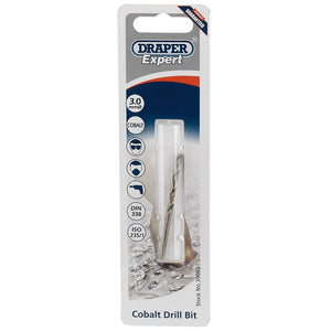 Draper HSS Cobalt Drill bit, 3.0mm
