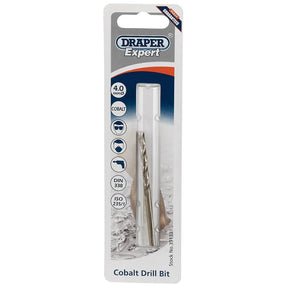 Draper HSS Cobalt Drill bit, 4.0mm