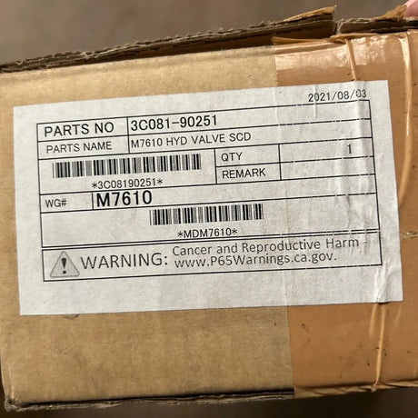 Kubota M7610 Hydraulic Valve + M7688 3rd Valve Lever