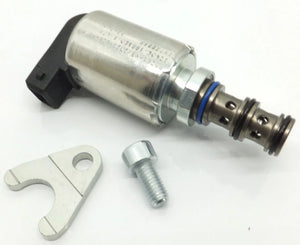 3J080-22612 Kubota Solenoid Valve (2) - Genuine Valve Block Part for M7 Series