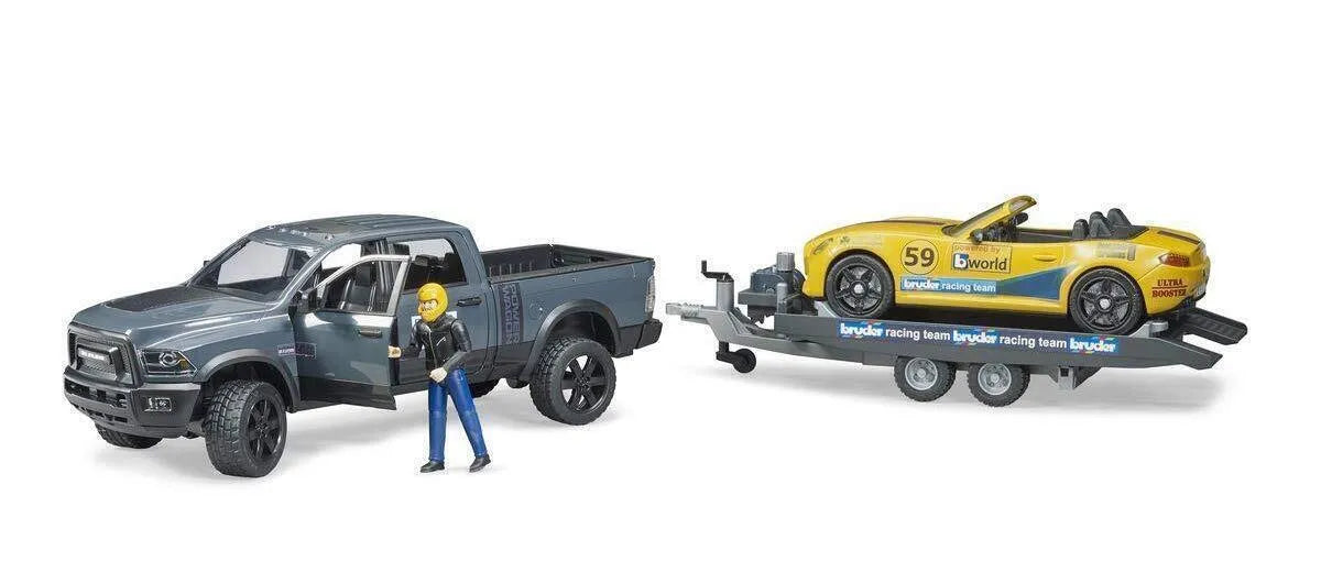 Bruder Dodge RAM 2500 Power Wagon with Roadster Racing Team