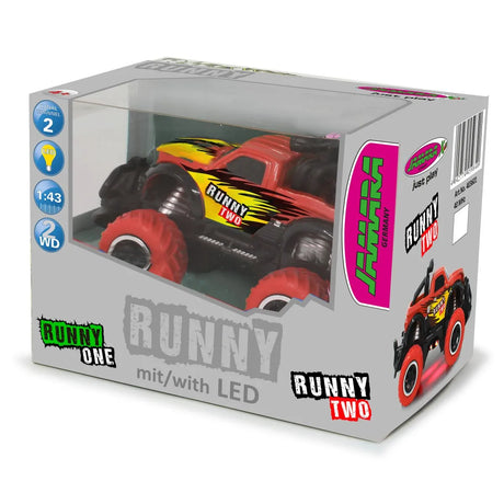 Jamara Runny Two 1:43 Red 40MHz RC Buggy
