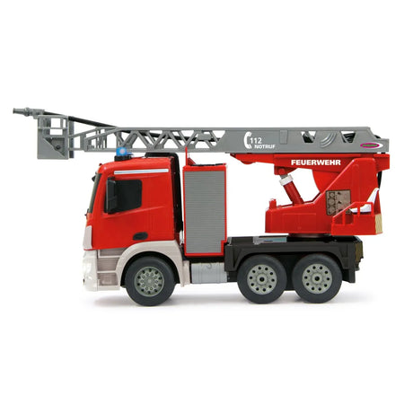 Jamara Mercedes-Benz Antos Fire Truck with Turnable Ladder 1:20 2.4GHz 