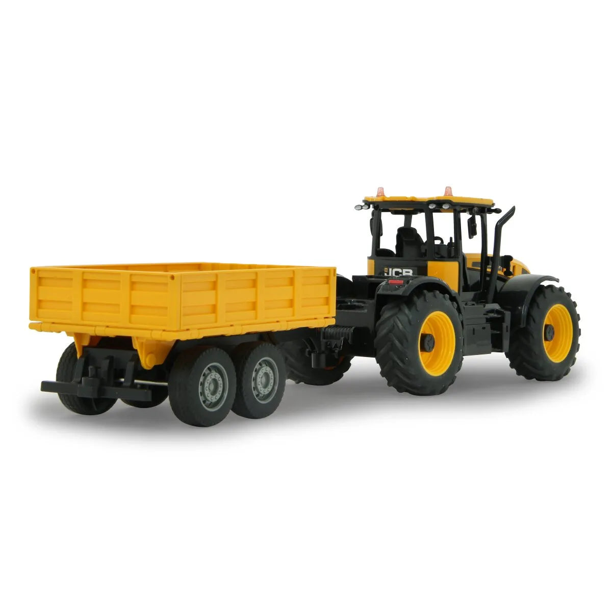 Jamara JCB Fastrac Tractor with tipping trailer 2,4GHz - Scale 1:24