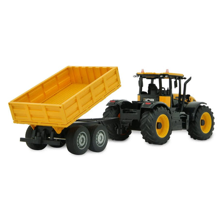 Jamara JCB Fastrac Tractor with tipping trailer 2,4GHz - Scale 1:24