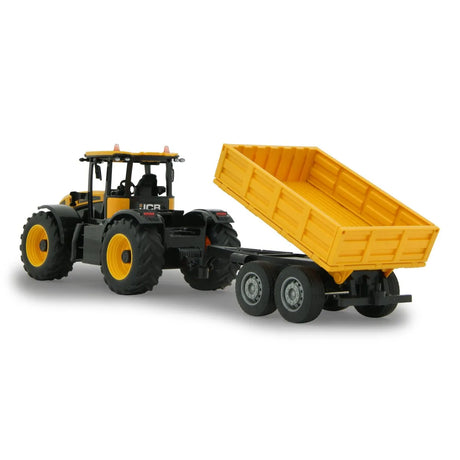 Jamara JCB Fastrac Tractor with tipping trailer 2,4GHz - Scale 1:24