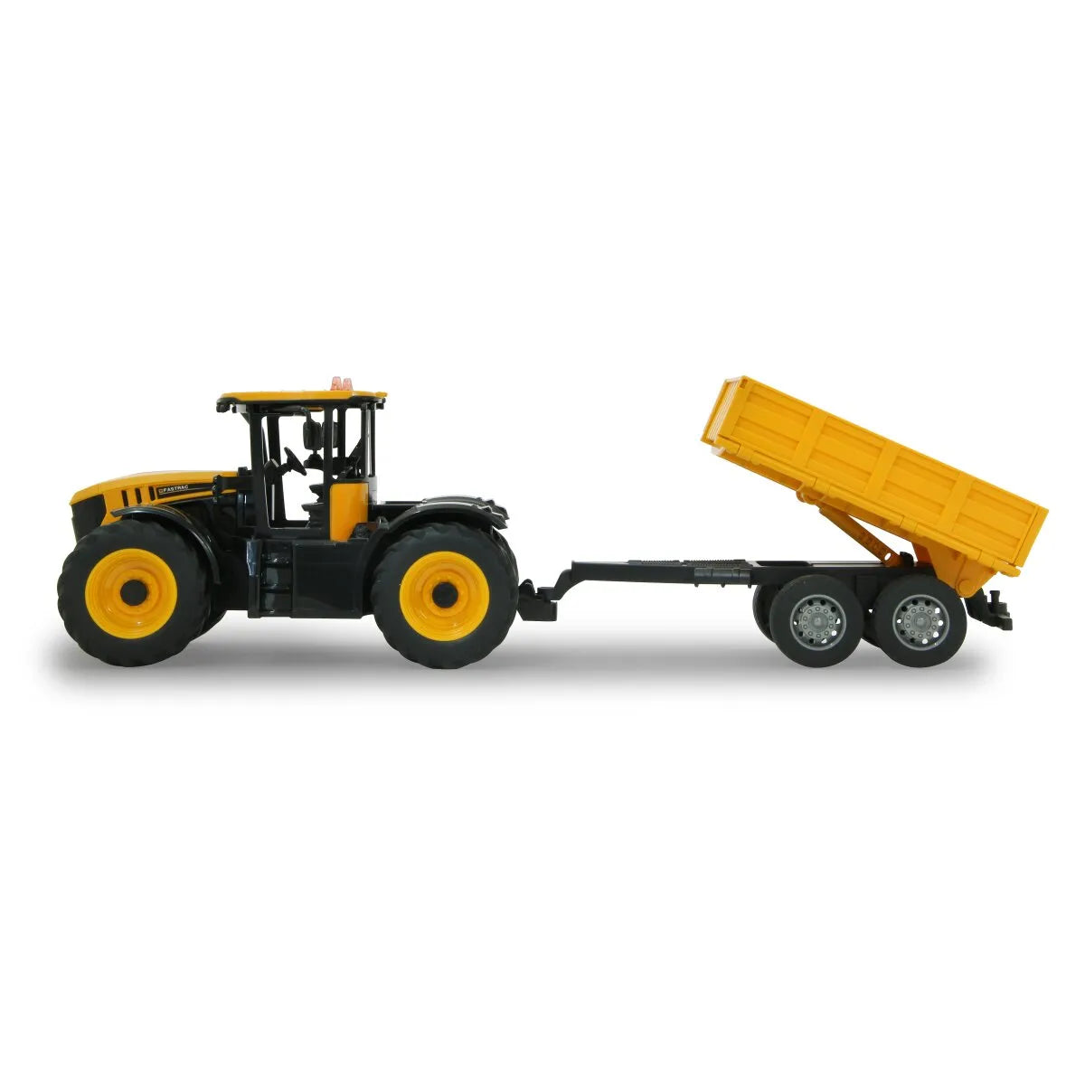 Jamara JCB Fastrac Tractor with tipping trailer 2,4GHz - Scale 1:24