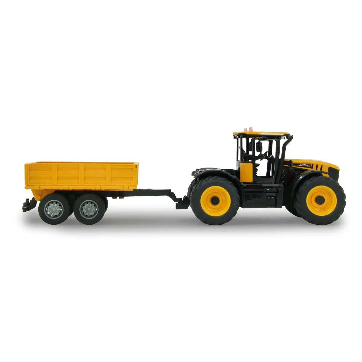 Jamara JCB Fastrac Tractor with tipping trailer 2,4GHz - Scale 1:24