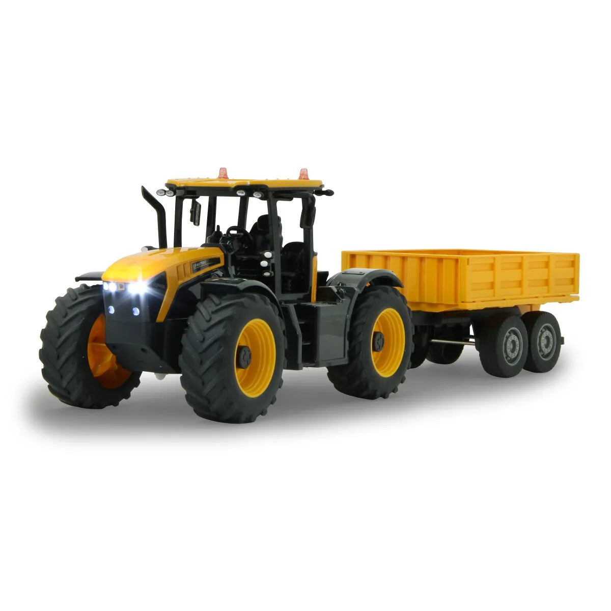 Jamara JCB Fastrac Tractor with tipping trailer 2,4GHz - Scale 1:24
