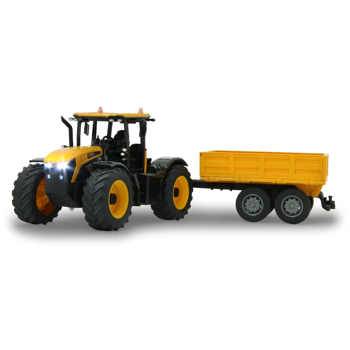 Jamara JCB Fastrac Tractor with tipping trailer 2,4GHz - Scale 1:24