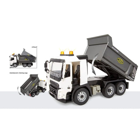 Jamara Volvo Dump Truck 1:20 RC Remote Control Construction Truck