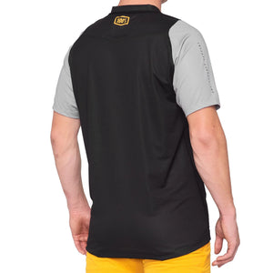 100% Celium Jersey Black / Mustard 