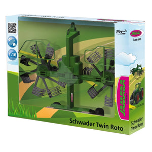 Jamara Windrower Twin Roto for Fendt 1050 - 1:16 Scale RC Tractor Attachment