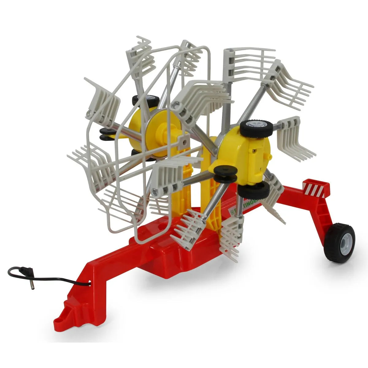 Jamara Pöttinger Rake for RC Tractor 1:16 - Realistic Windrower Attachment with Folding Arms