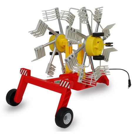 Jamara Pöttinger Rake for RC Tractor 1:16 - Realistic Windrower Attachment with Folding Arms