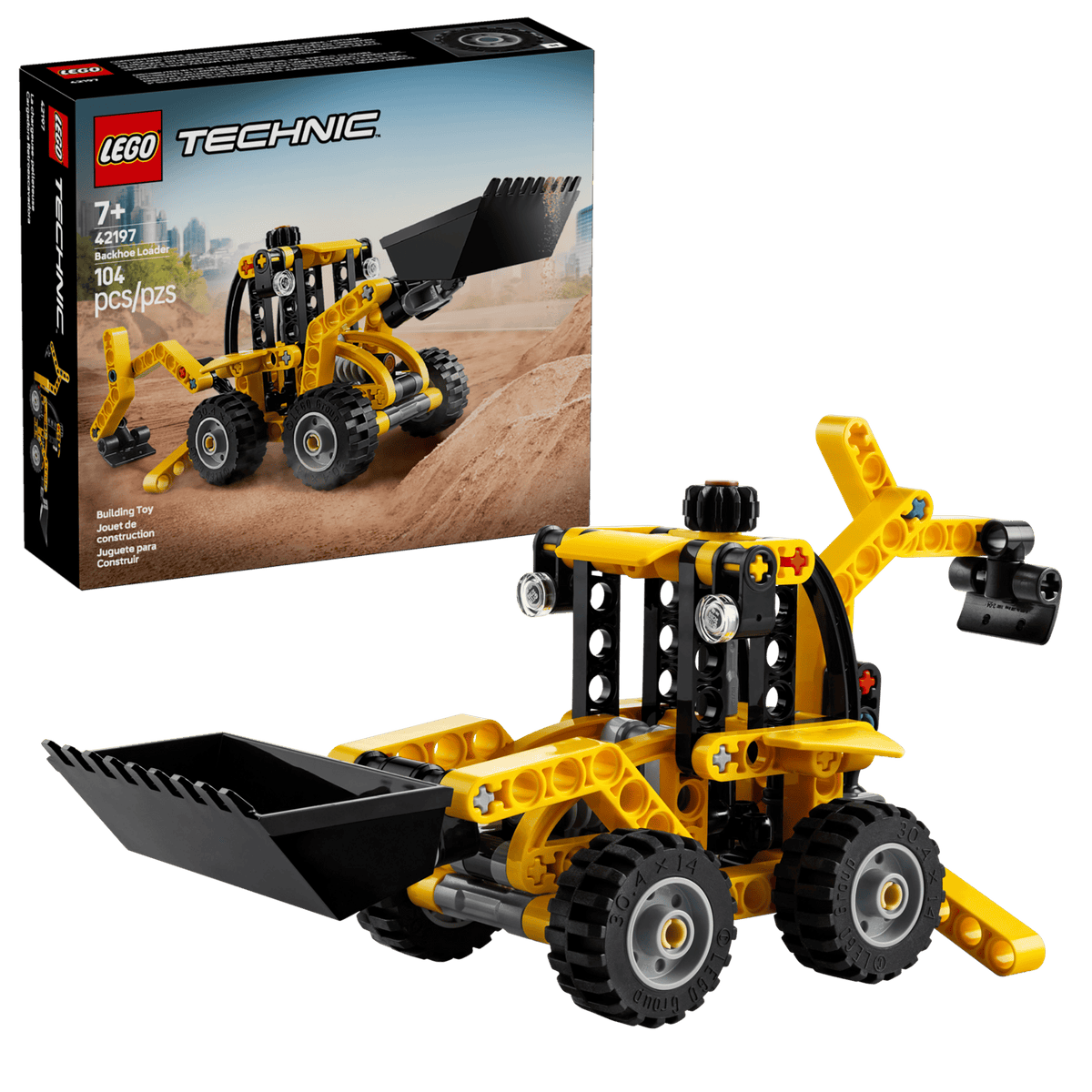 LEGO 42197 Backhoe Loader Digger